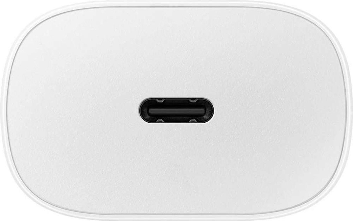 Galaxy Ladegerät | 25W USB-C EP-TA800 Schnellladegerät ohne Kabel | Weiß