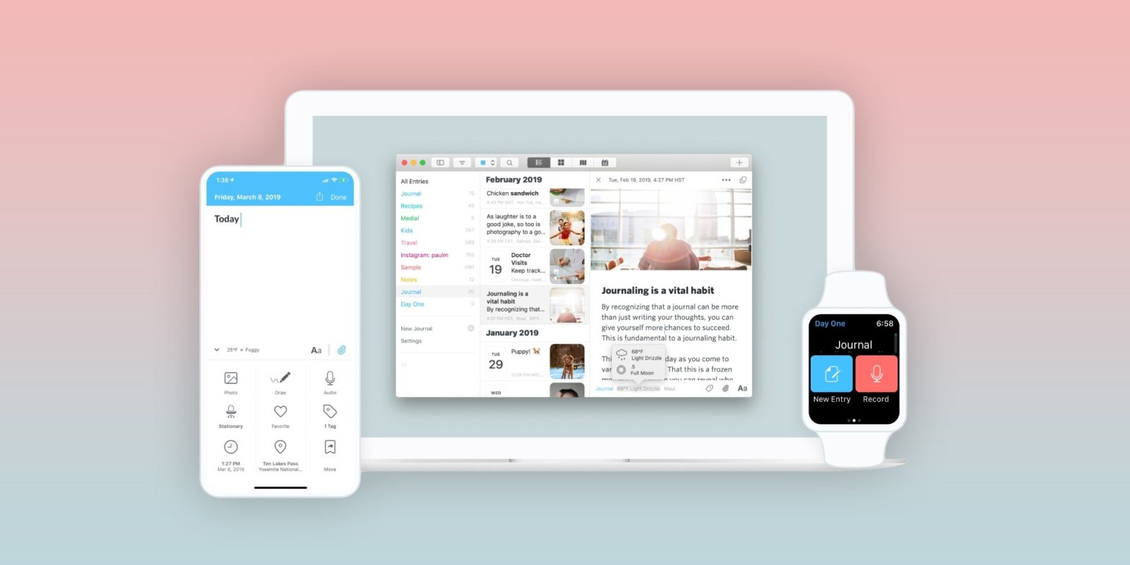 Apple werkt aan nieuwe dagboek-app die dagbesteding van gebruikers analyseert