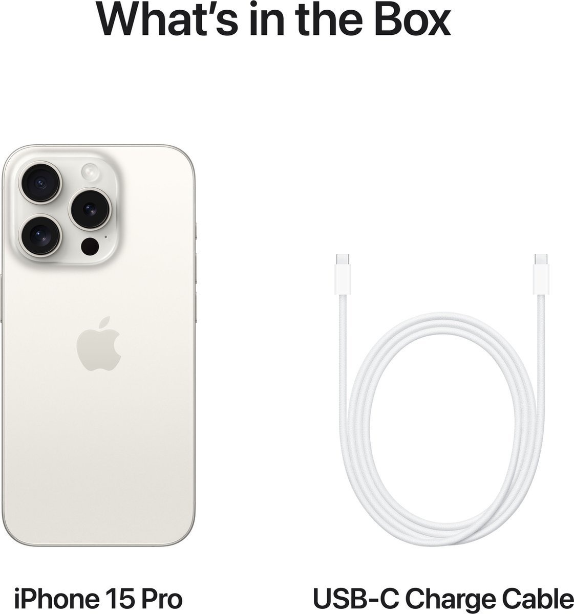 iPhone 15 Pro Max | 1TB | White Titanium