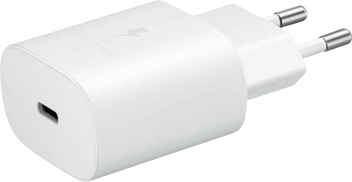 Galaxy Oplader 25W USB-C EP-TA800  excl. kabel BULK Wit