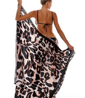 Boamar swimwear Cover up bikini leopard print