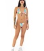 Towers swimwear Ensemble micro bikini string Cotton Candy