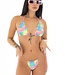 Towers swimwear Ensemble micro bikini string Cotton Candy