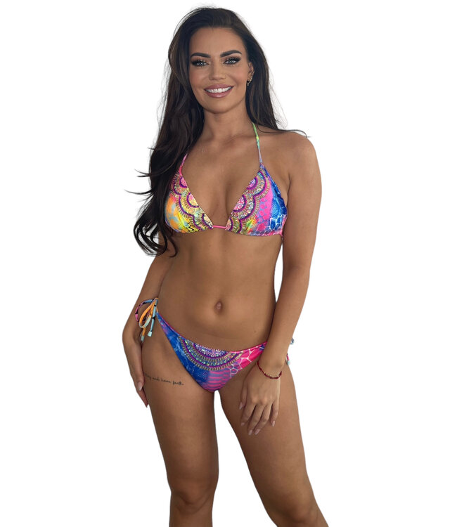 Saman tropical wear Fili Bikini Bottoms