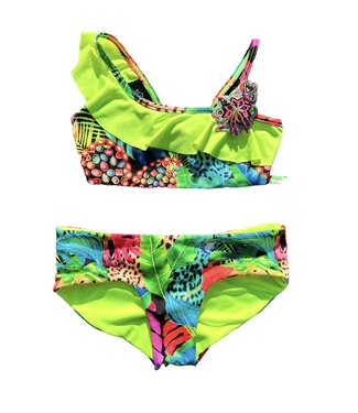 Saman tropical wear Tropischer Mädchenbikini