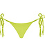PilyQ swimwear Grüne neonfarbene brasilianische Bikinihose