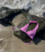 PilyQ swimwear Halter bikini top roze