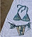 PilyQ swimwear Mermaid Glanzend bikini top