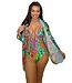 Saman tropical wear Strandbluse tropisch