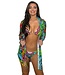 Saman tropical wear Strandbluse tropisch