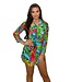 Saman tropical wear Strandbluse tropisch