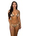 Saman tropical wear Brasilianisches Luli-Bikiniunterteil in Gold