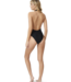 PilyQ swimwear Black alex luxury monokini