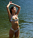 PilyQ swimwear Sorrento perla halter bikinitop