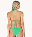 PilyQ swimwear Grünes Triangel-Bikinioberteil