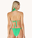 PilyQ swimwear Groene  brazilian bikinibroekje