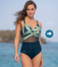Leonisa swimwear Schlankmachender Damen-Badeanzug