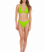 Saman tropical wear High cut groene bikinibroekje