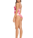 Saman tropical wear Push-up-Badeanzug Moon