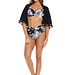 Saman tropical wear Brazilian high waist bikini bottoms