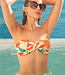 Garotas swimwear String bikini set met push up top
