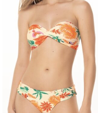 Garotas swimwear Ensemble bikini string avec haut de bikini bandeau
