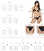 PilyQ swimwear Red triangle bikini top