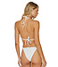 PilyQ swimwear Luxe witte bikini set