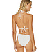 PilyQ swimwear Luxe witte bikini set