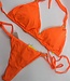 Garotas swimwear String-Bikini-Set orange
