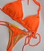 Garotas swimwear String-Bikini-Set orange
