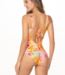 Garotas swimwear Neckholder-Shapewear-Badeanzug