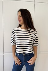 Crop T-Shirt - Marinière