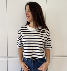 Crop T-Shirt - Marinière