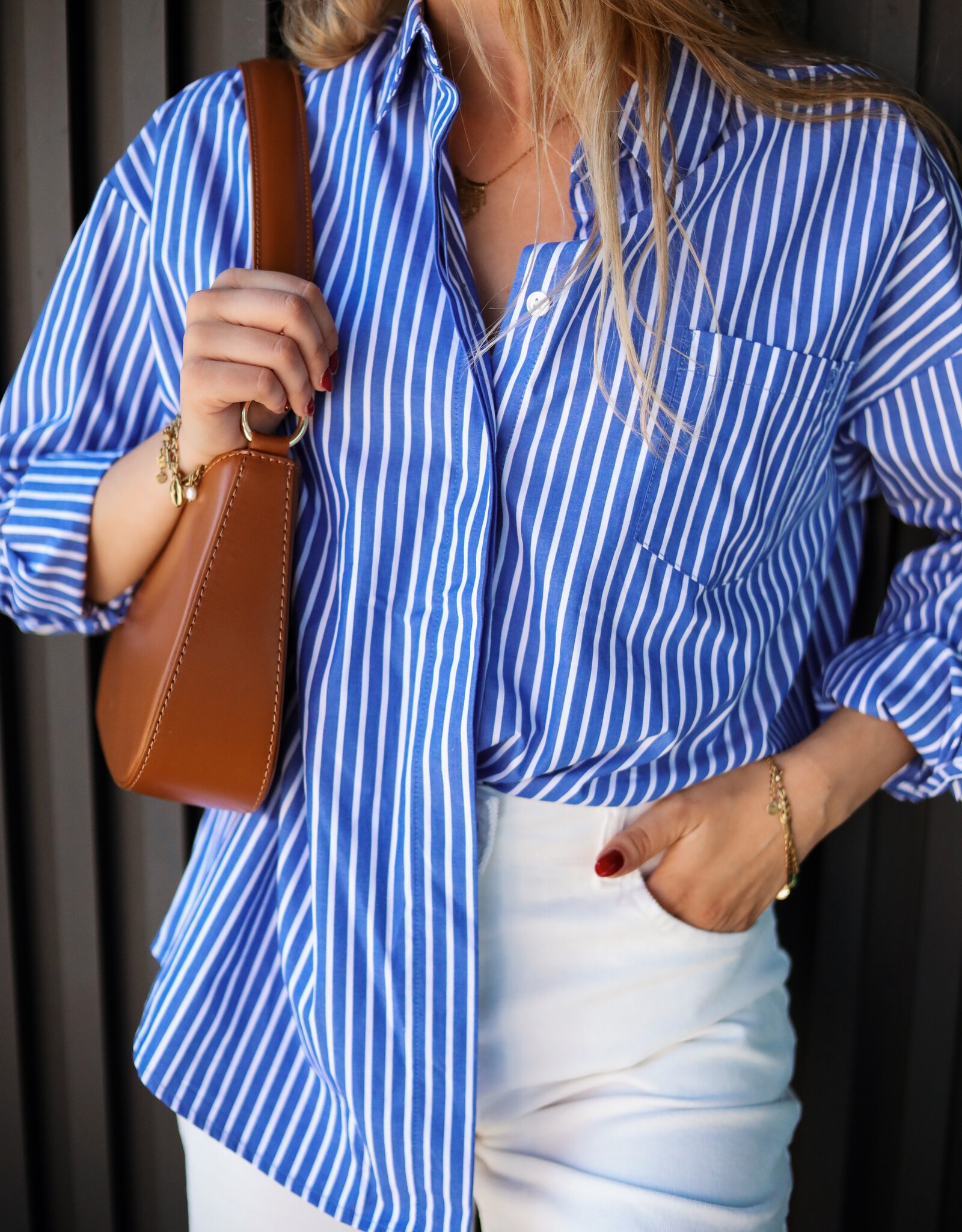 Chemise Lomy Ligne Bleu Les Jolies Filles