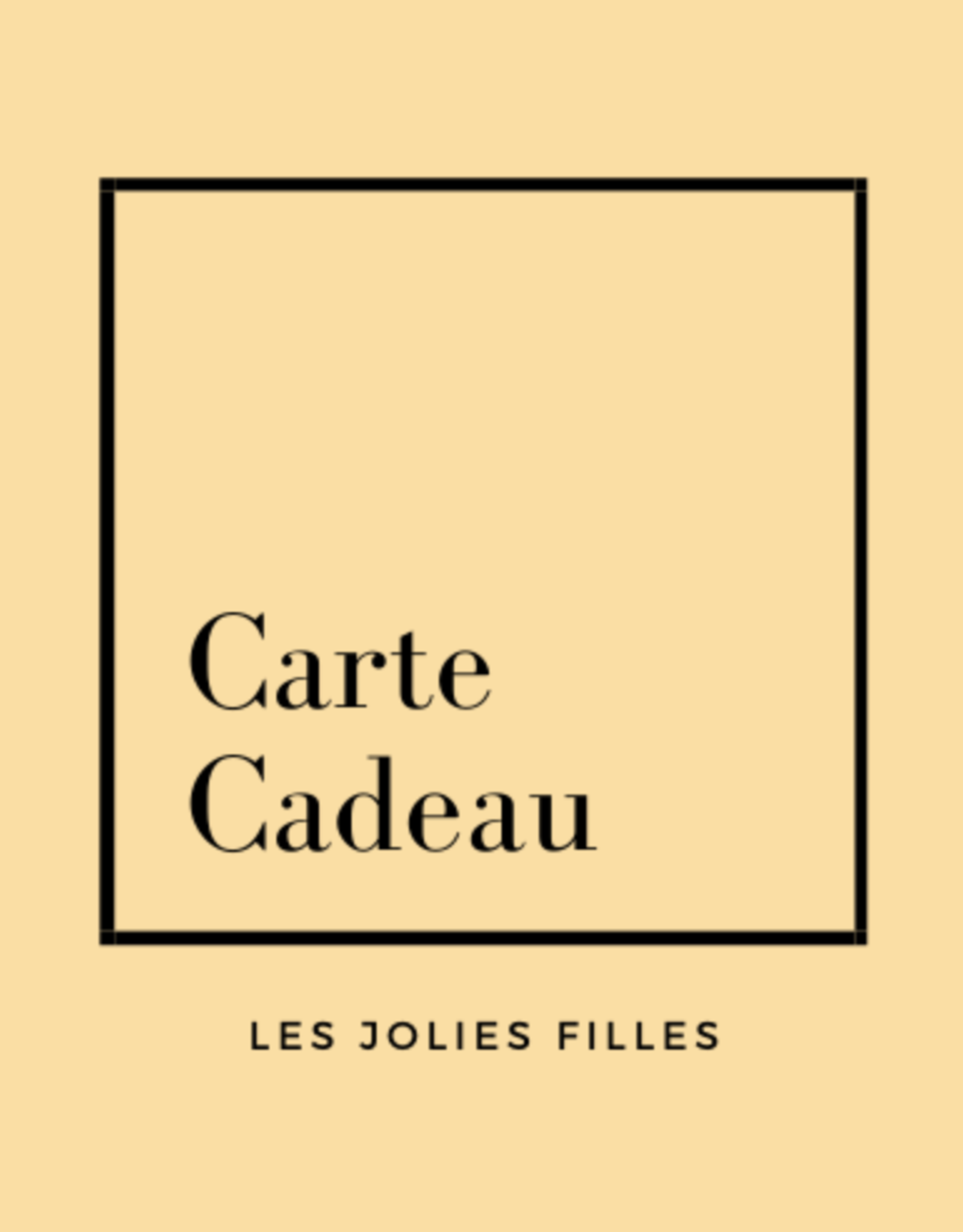 Carte Cadeau 50