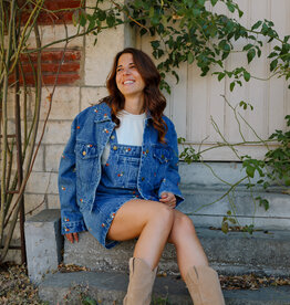Robe Rilia Jeans Fleuris