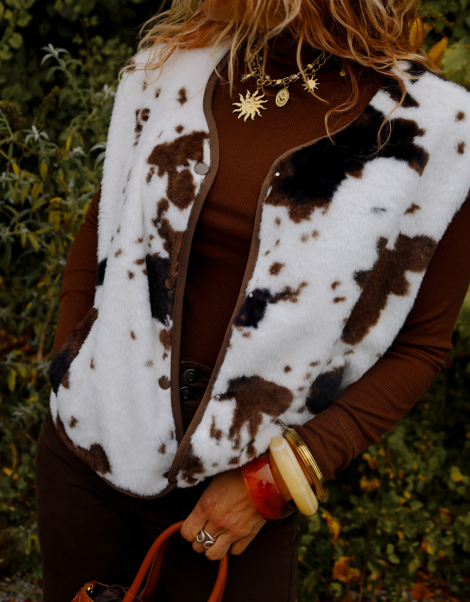 Gilet poilu