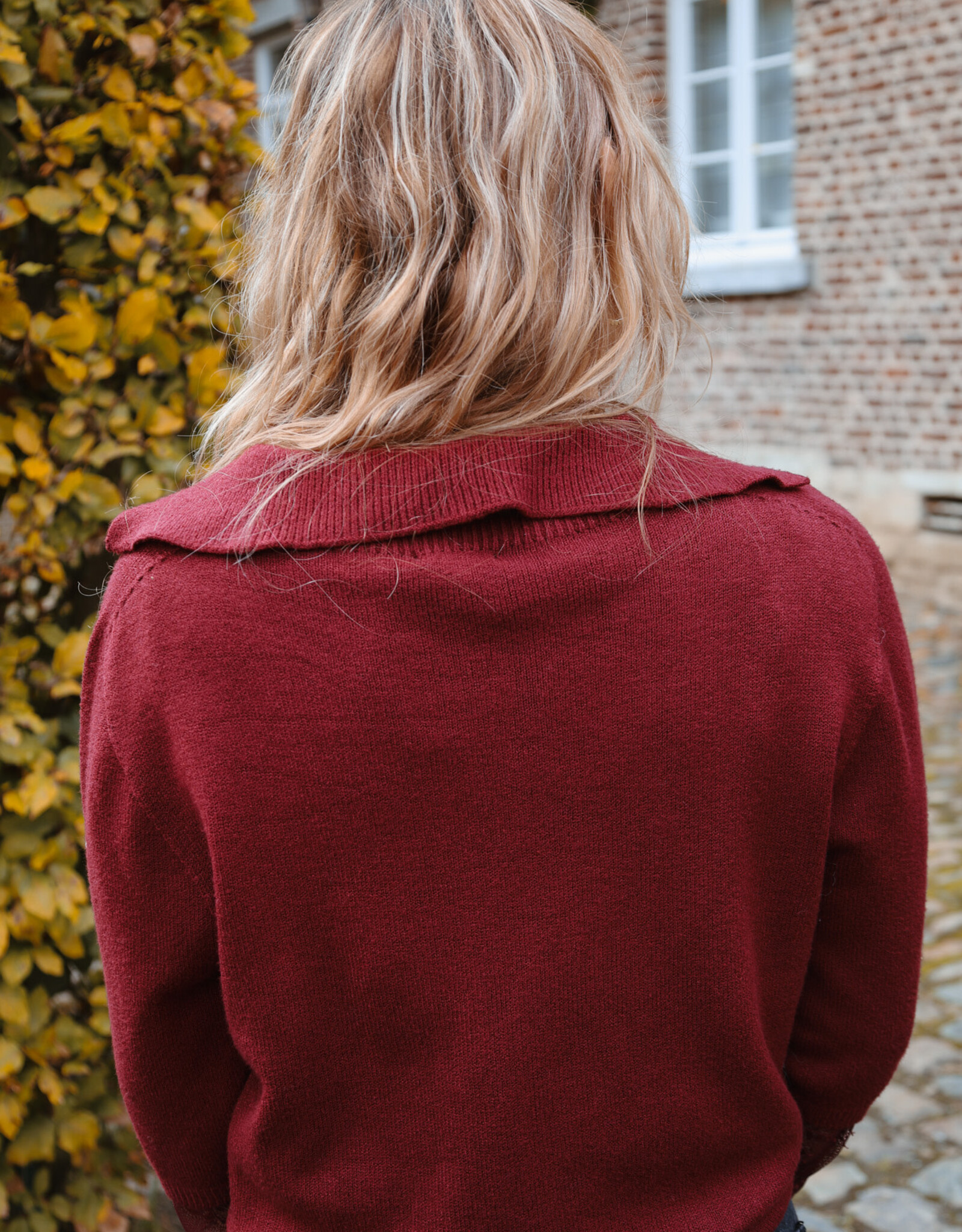 Pull Manche Mi-Longue Povima