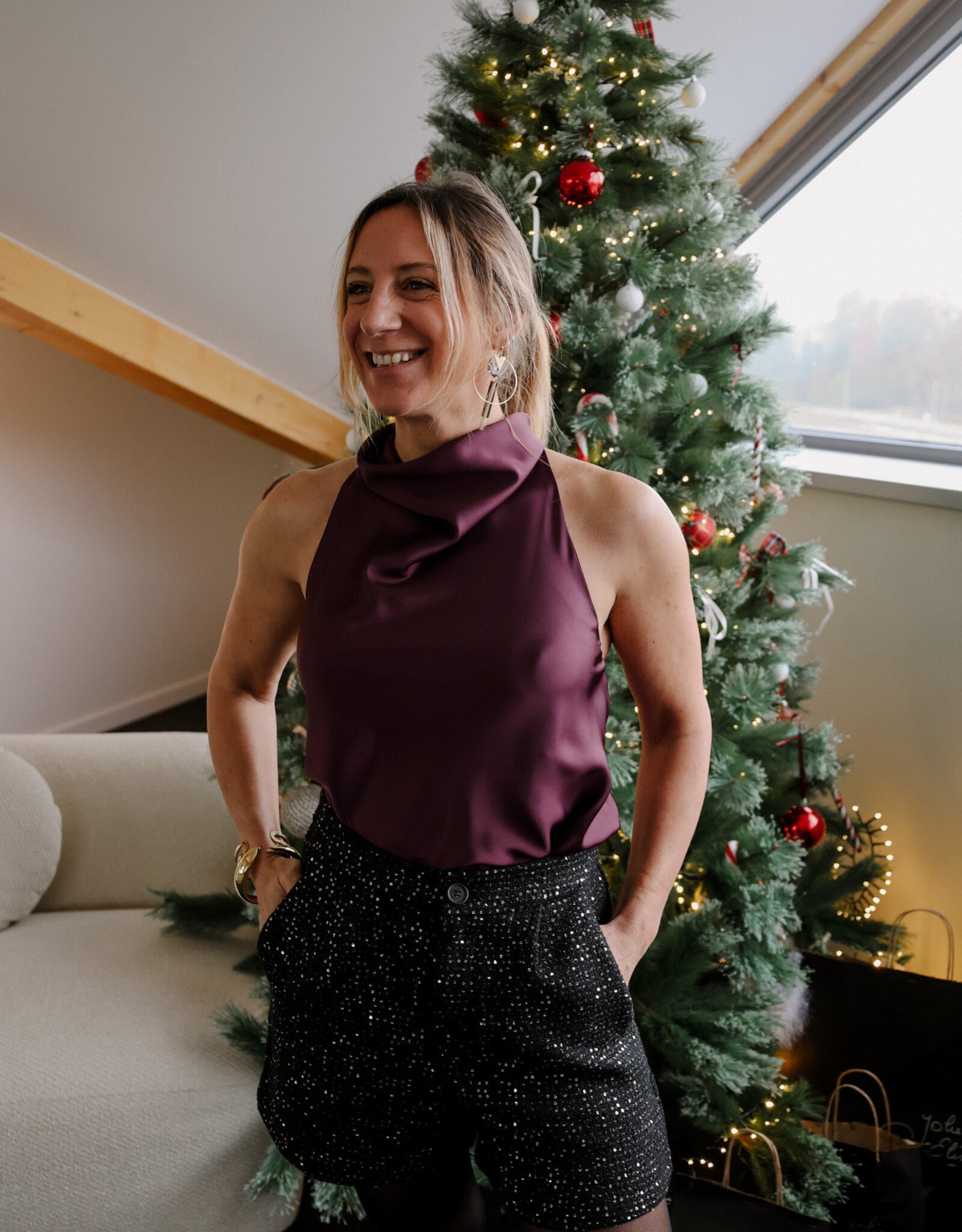 Short Jilta Paillettes