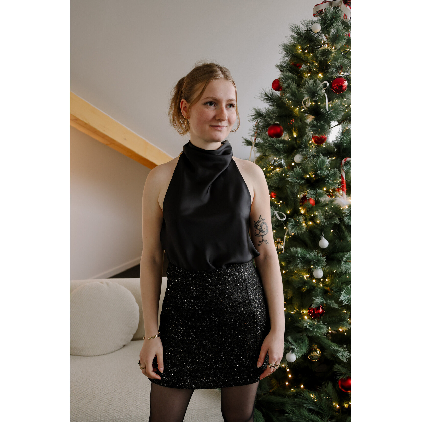 Jupe Jiltani Paillettes