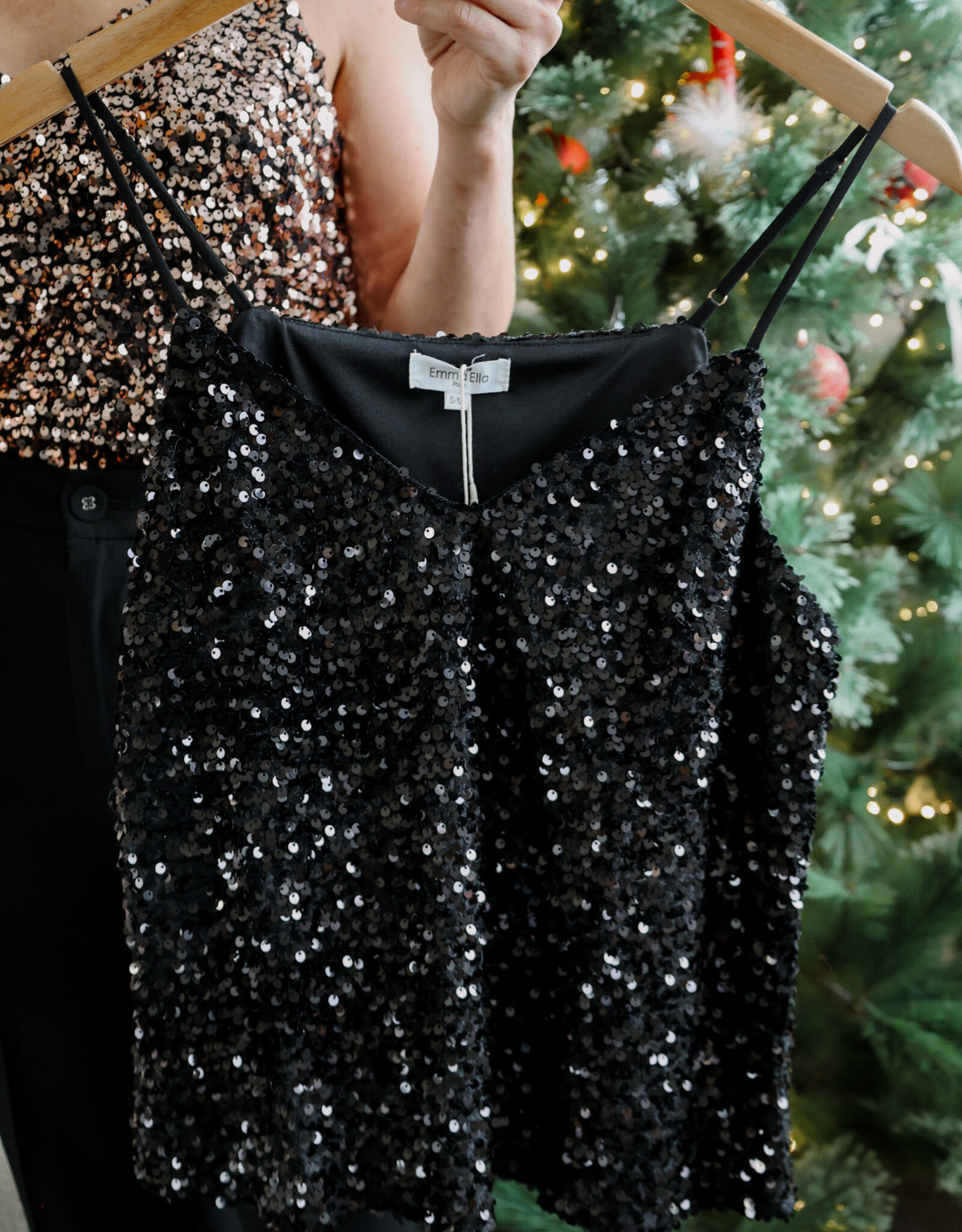 Top Taiti Paillettes