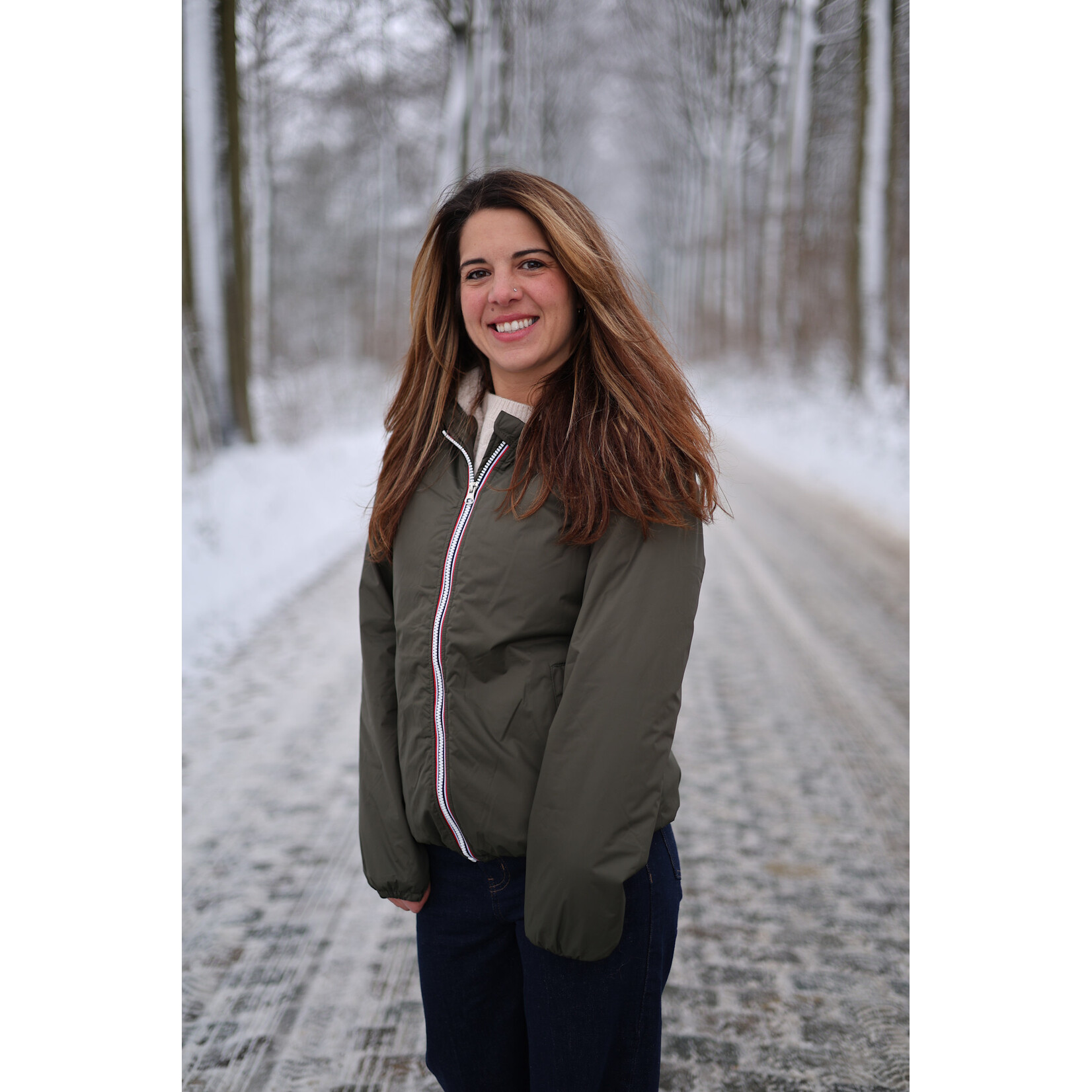 Veste Imperméable  Fourée Courte