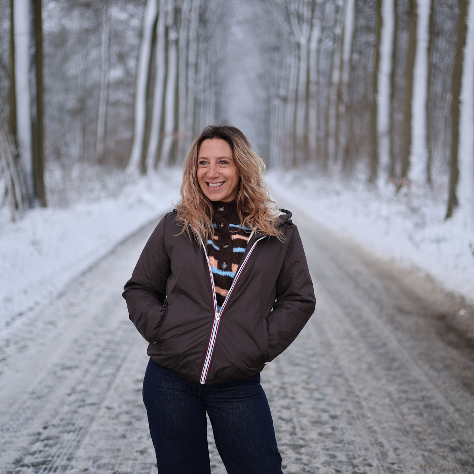 Veste Imperméable  Fourée Courte