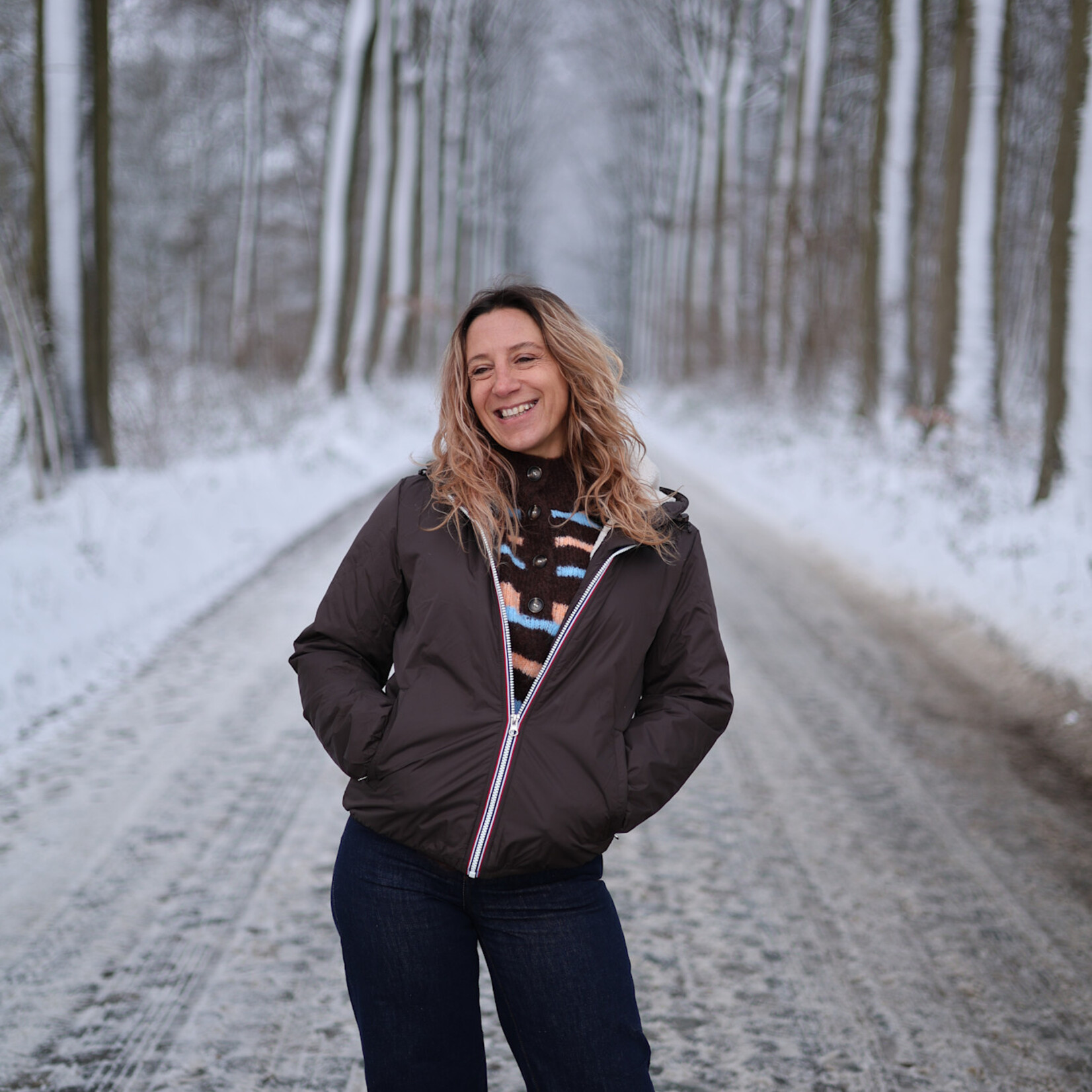 Veste Imperméable  Fourée Courte