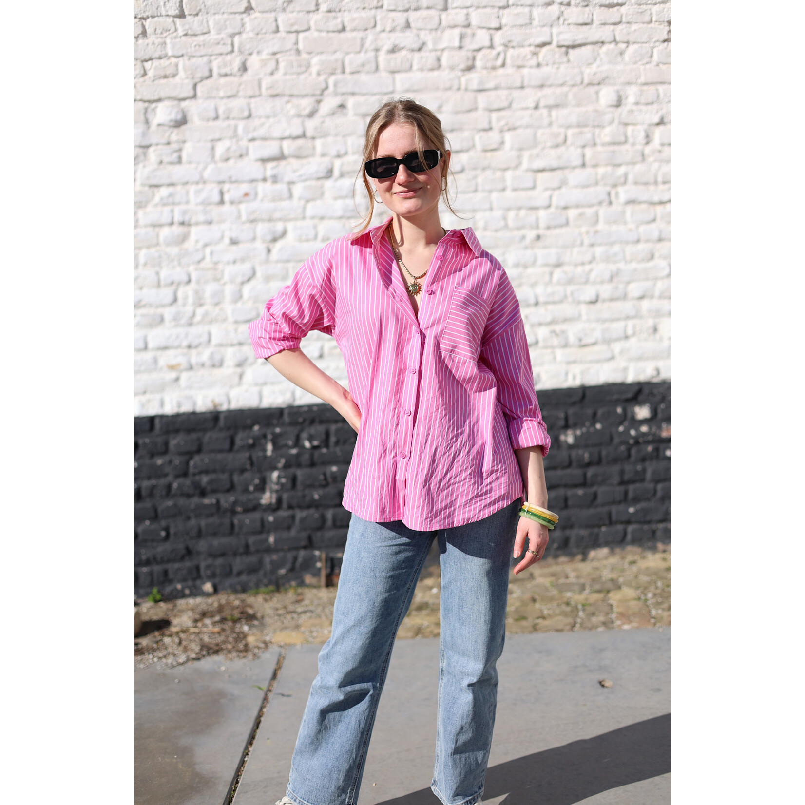 Chemise Chaouch Lignée