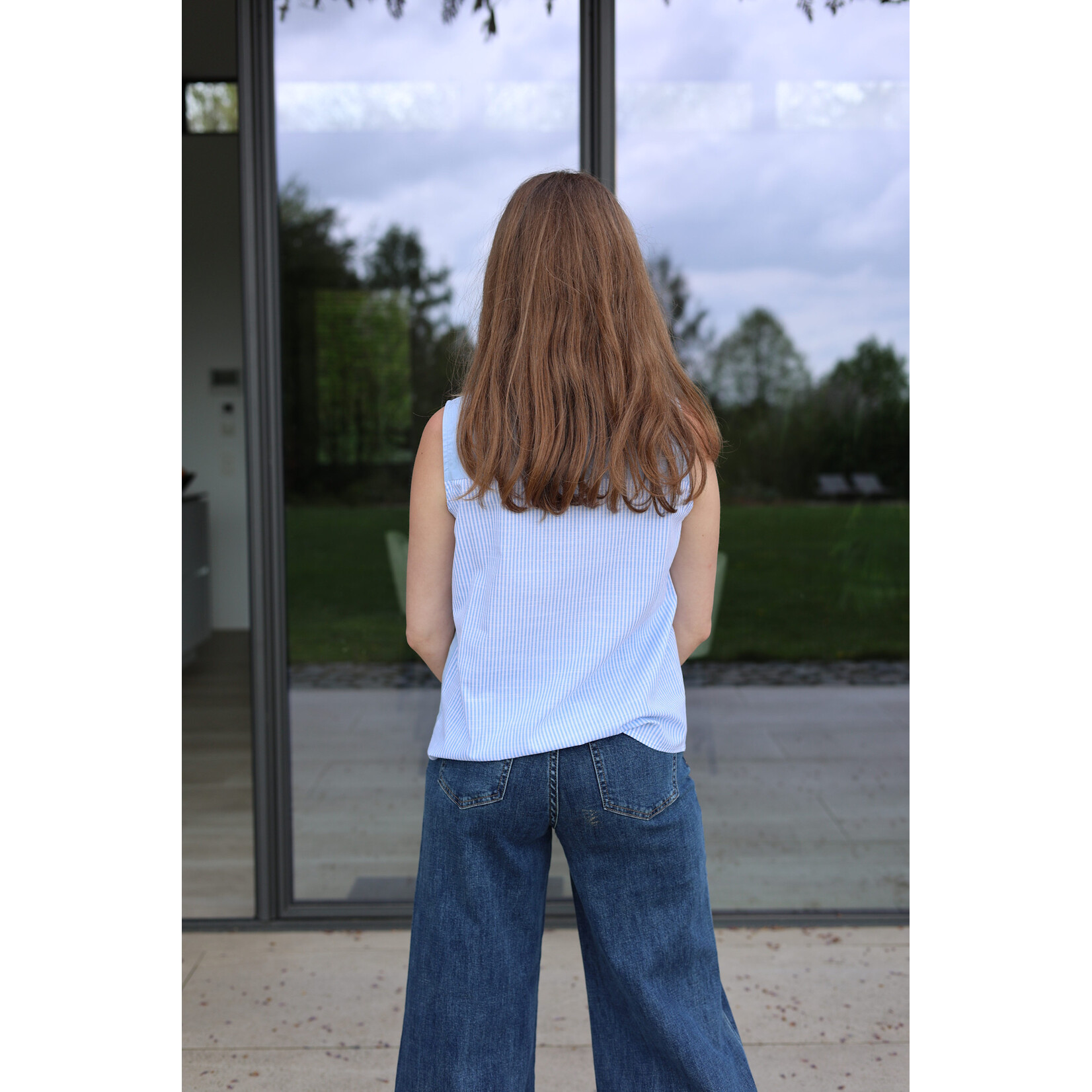 Chemise sans manches Cliva