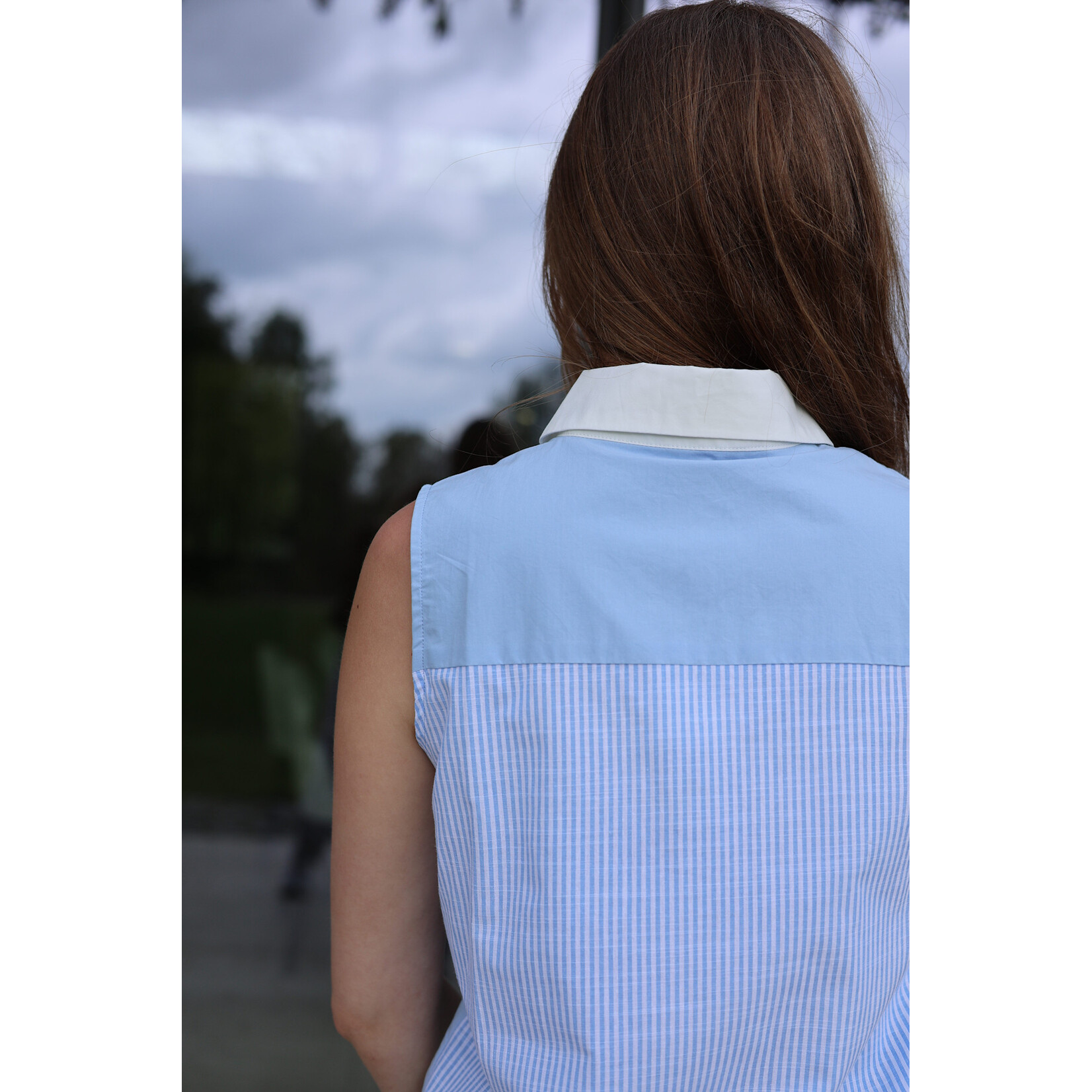 Chemise sans manches Cliva