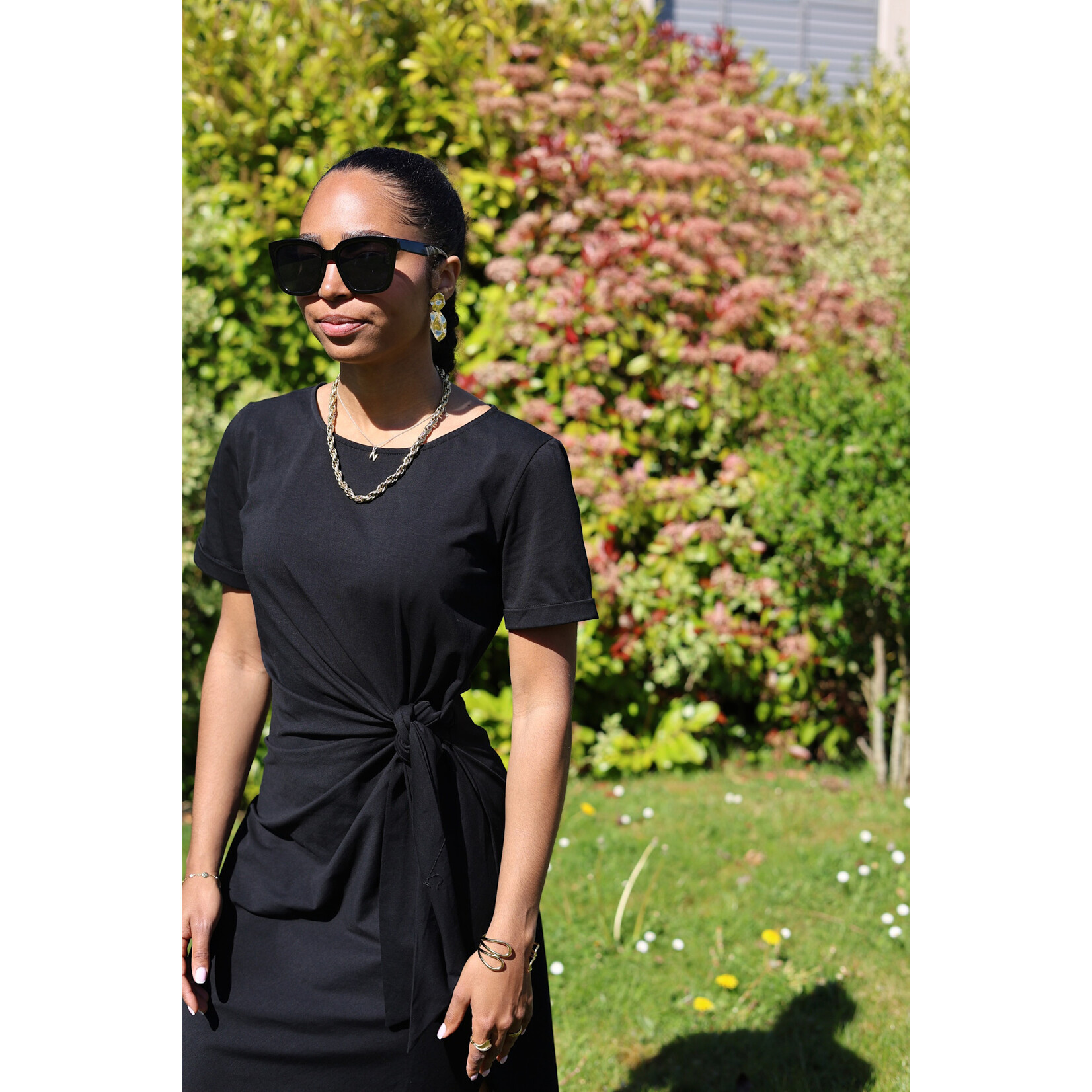 Robe Renata Longue Noeud