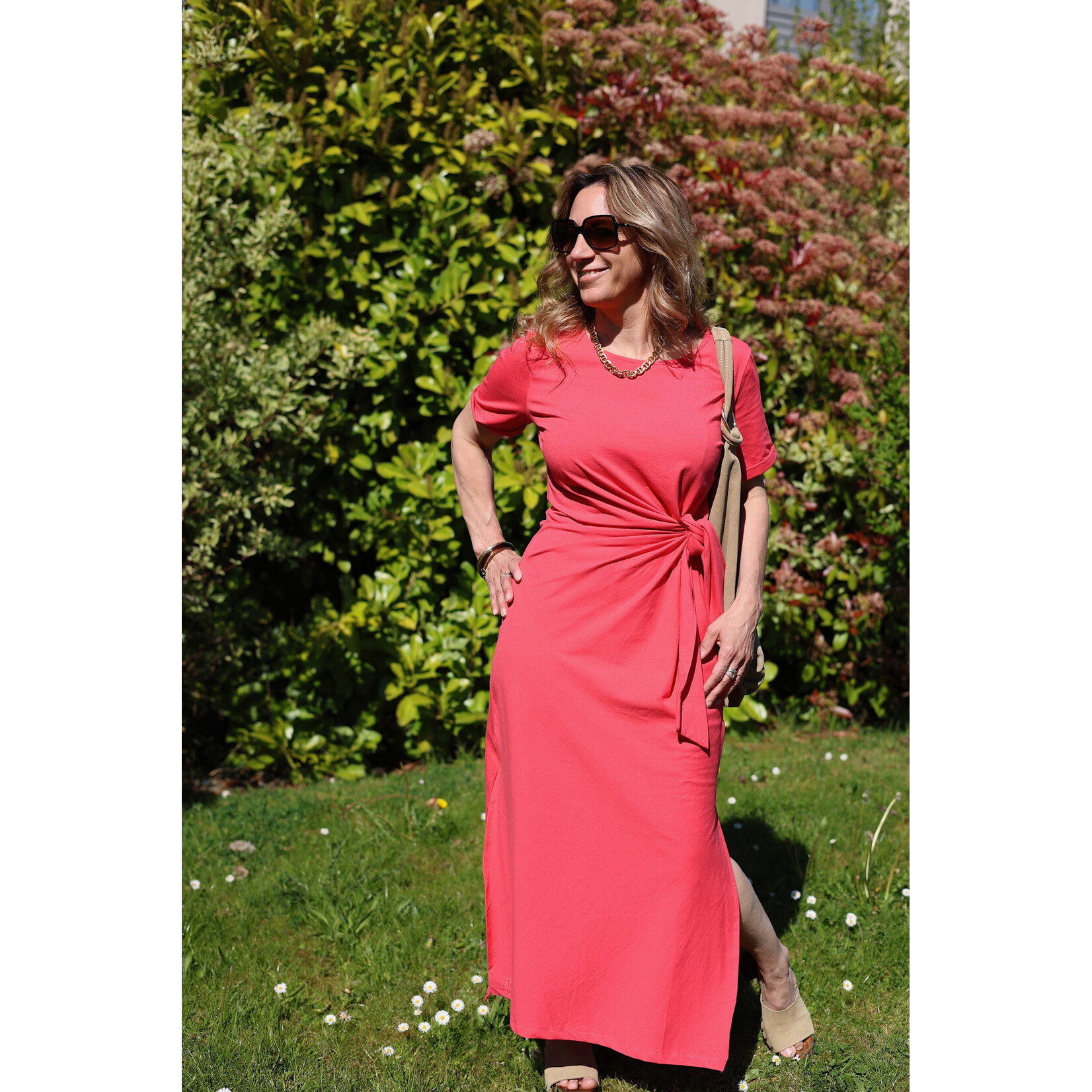 Robe Renata Longue Noeud